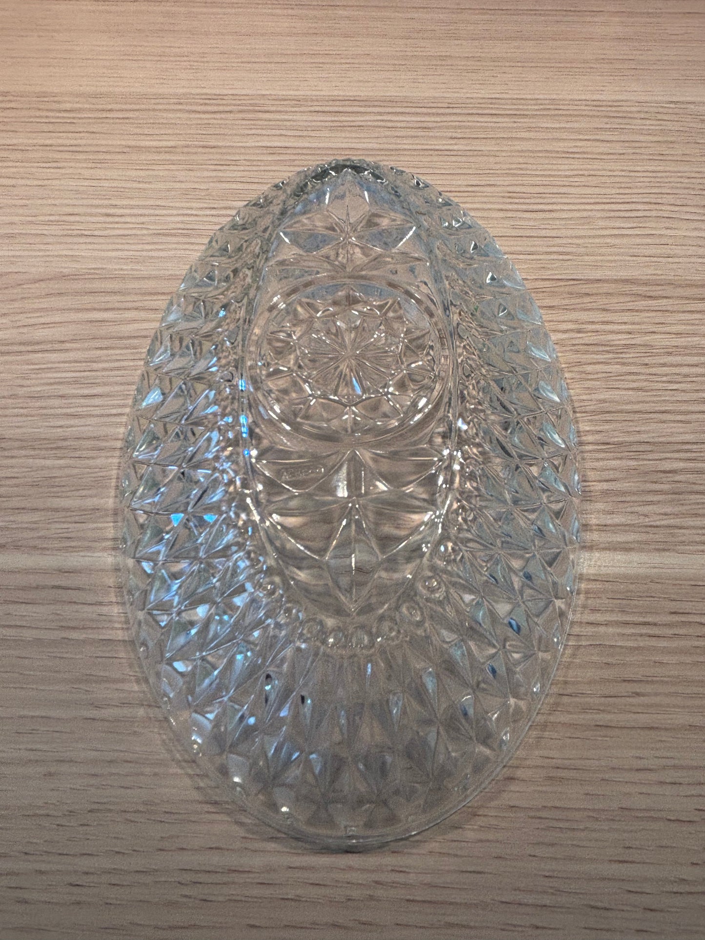 Glasskål större Vereco Lulli France – Retro 60-tal