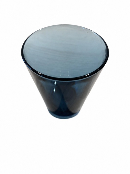 Vereco glas i transparent koboltblått glas