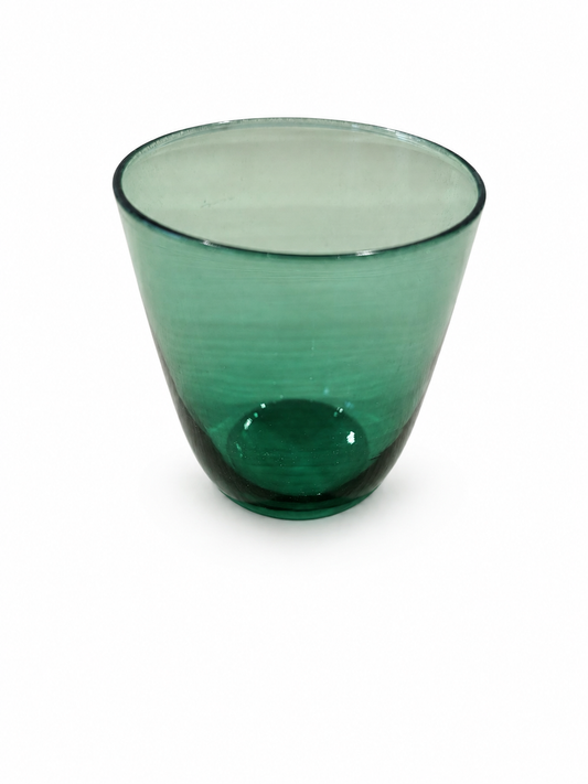 Grönt vintageglas från Reijmyre Glasbruk