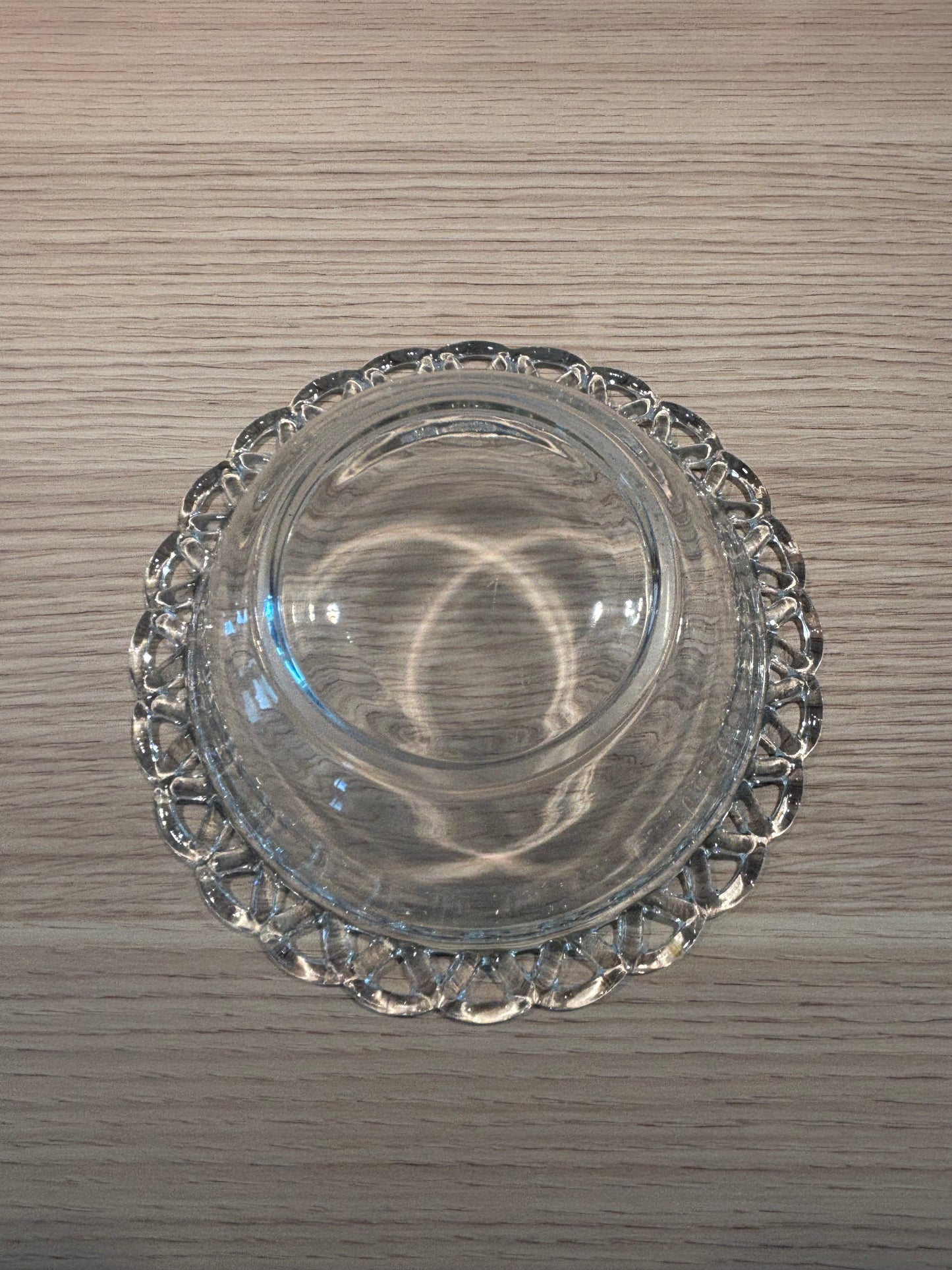 Glasskål i vintageutförande