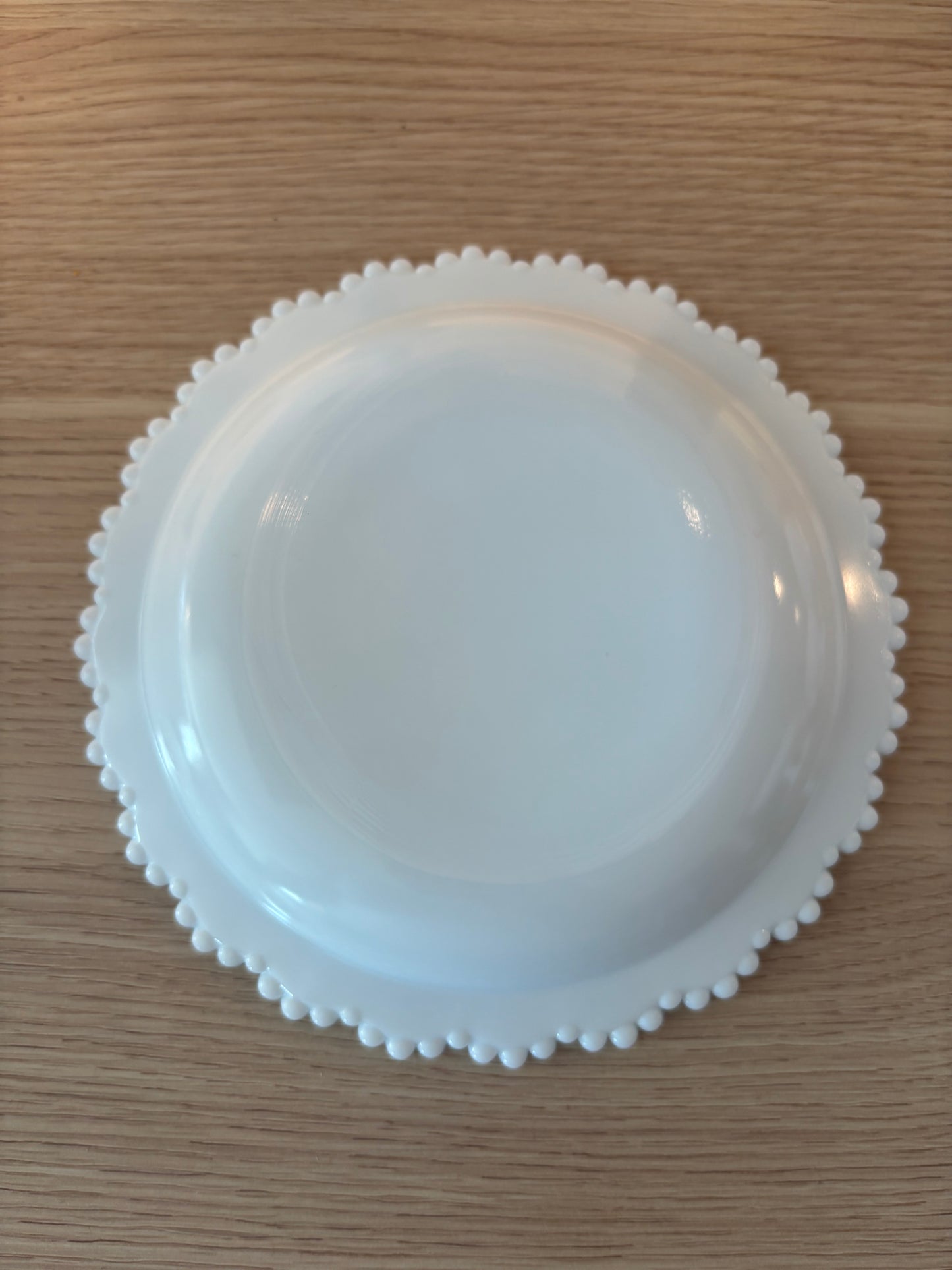 Gunnar Ander – Assiett i opalglas – Lindshammars Glasbruk