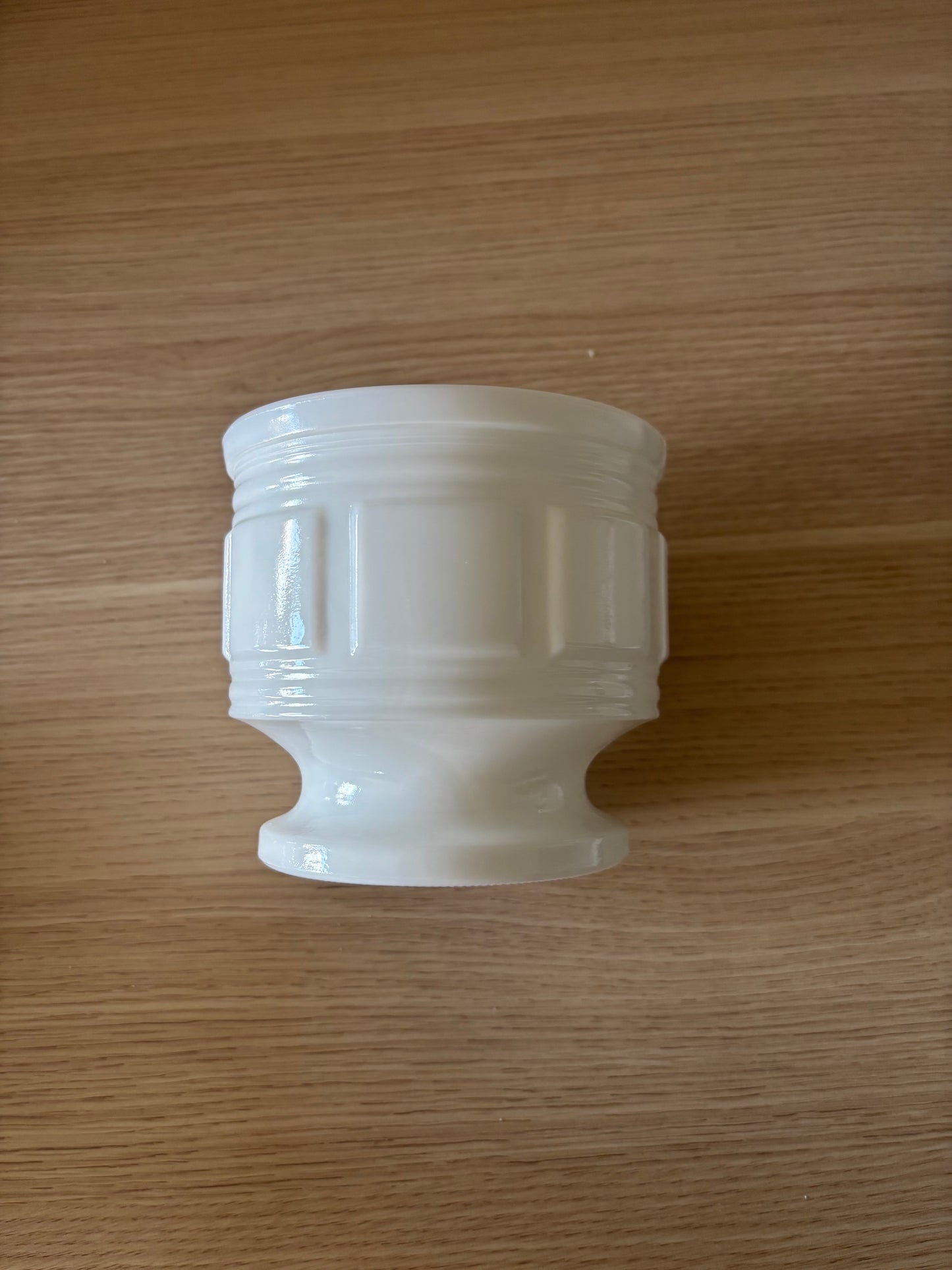 Vintage Randall skål/kruka i opalglas