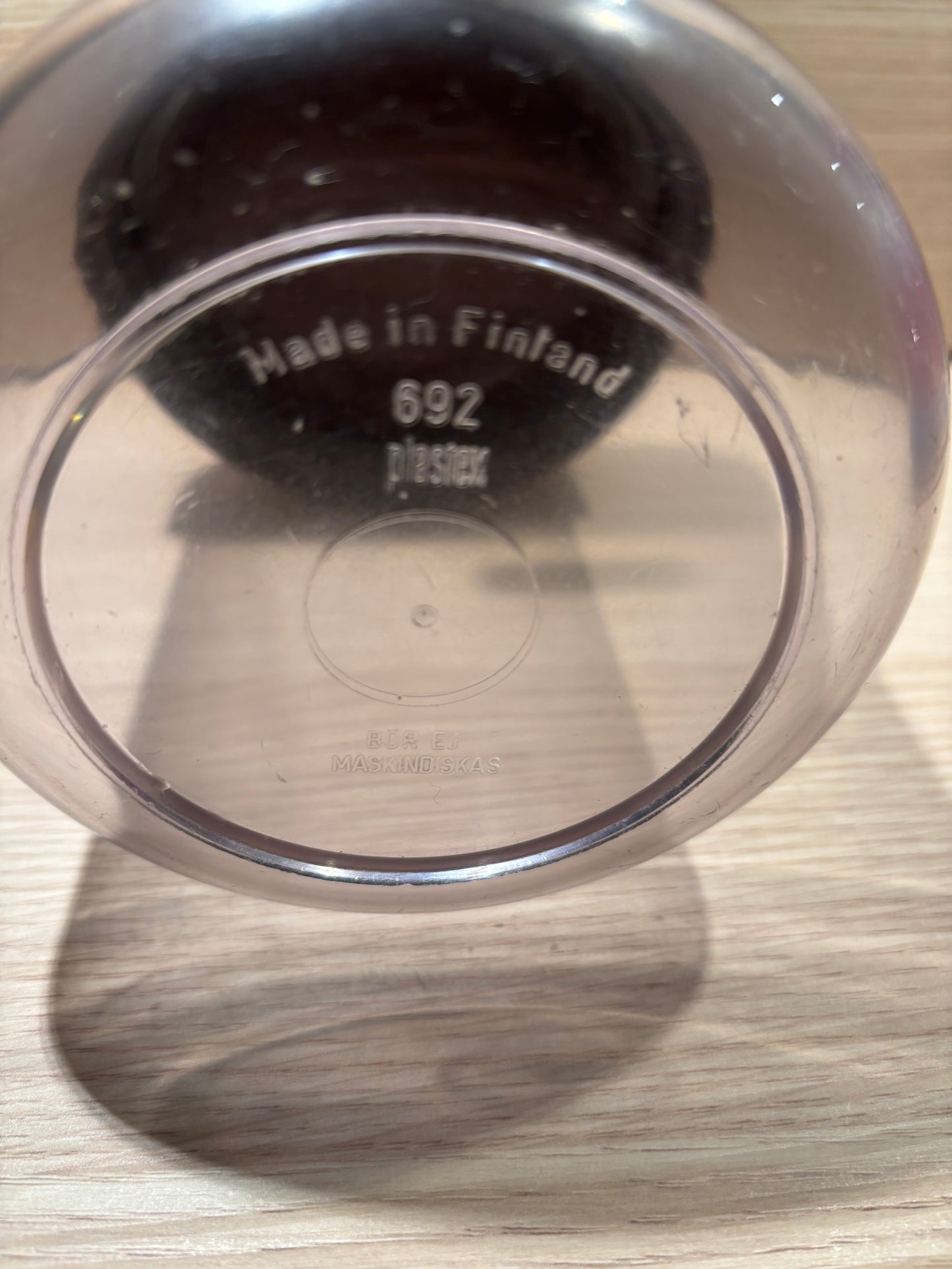 Vintage förvaringsburk Gunda från Plastex, Finland