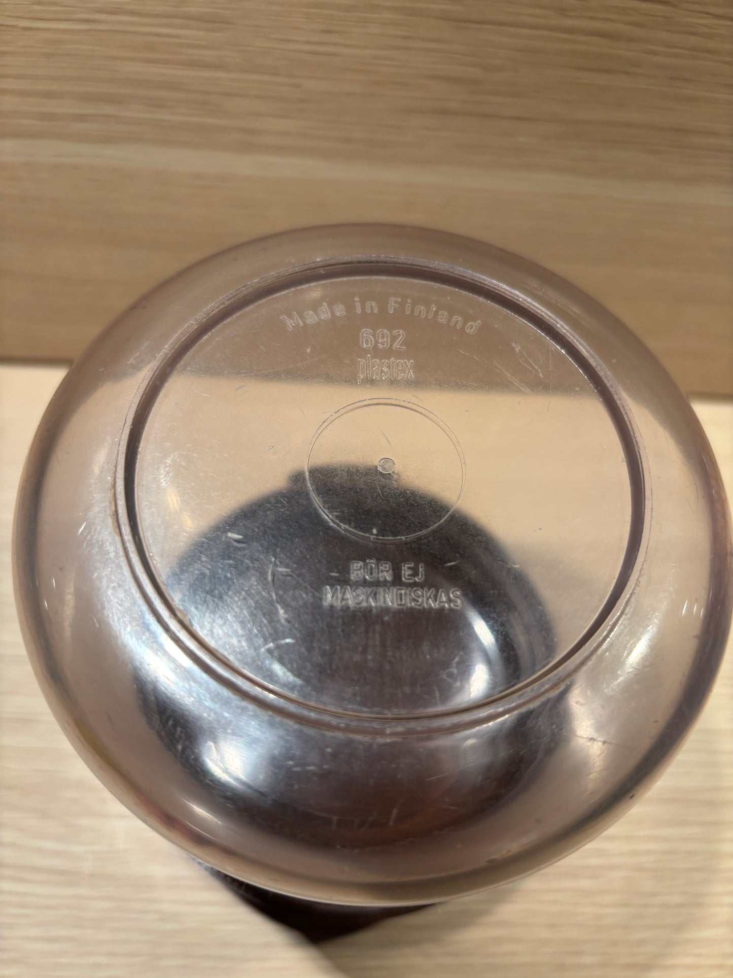 Vintage förvaringsburk Gunda från Plastex, Finland